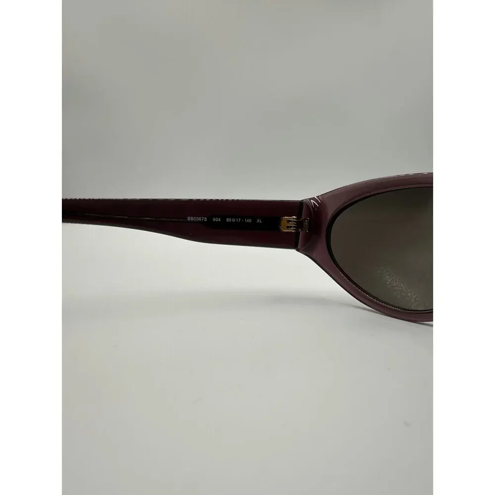 New Balenciaga BB0367S frame Violet lenses Grey  Sunglasses